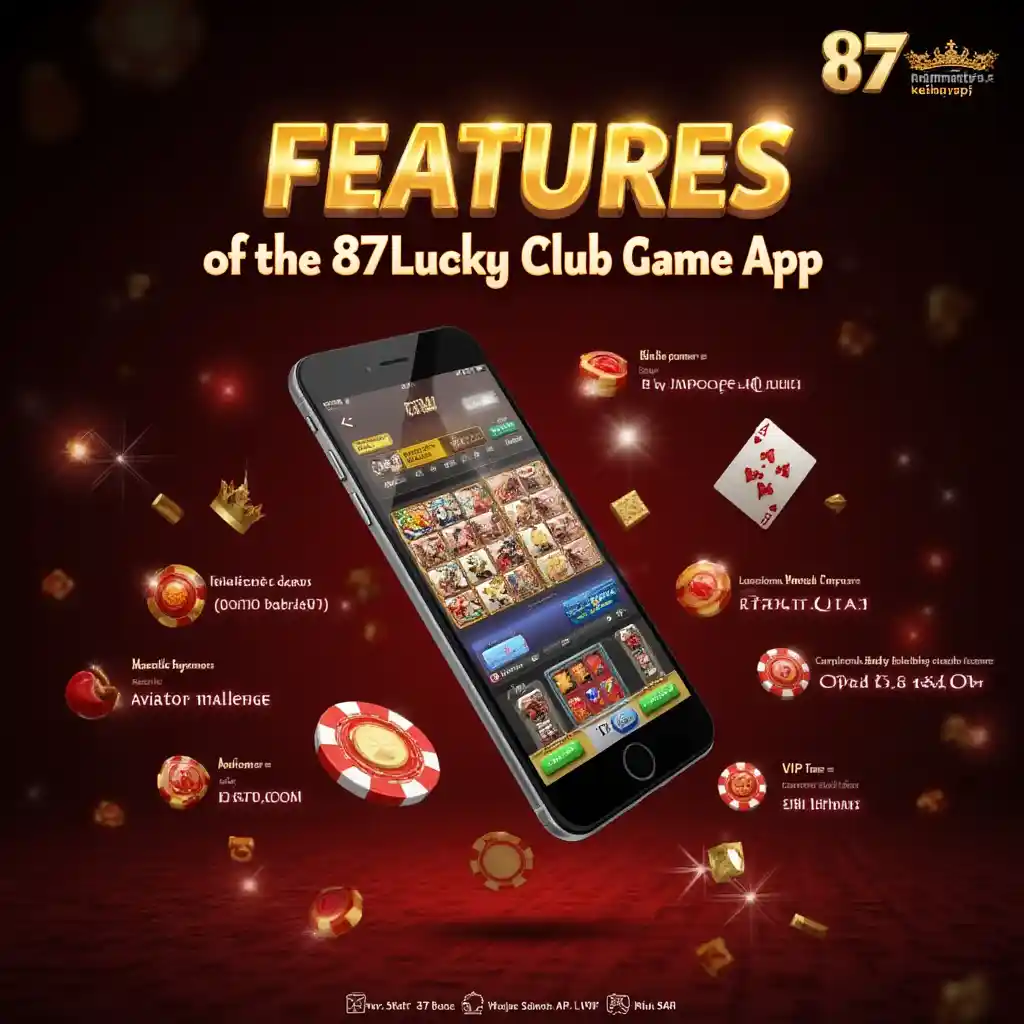 Features of the 87Lucky Club Game App